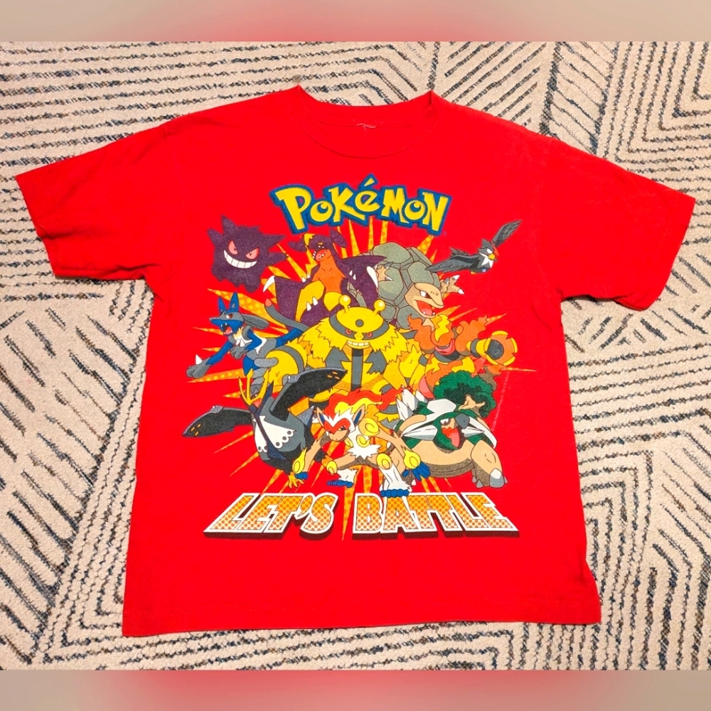 POKEMON 2008 Vintage T-Shirt Sz 10-12 Youth EUC!